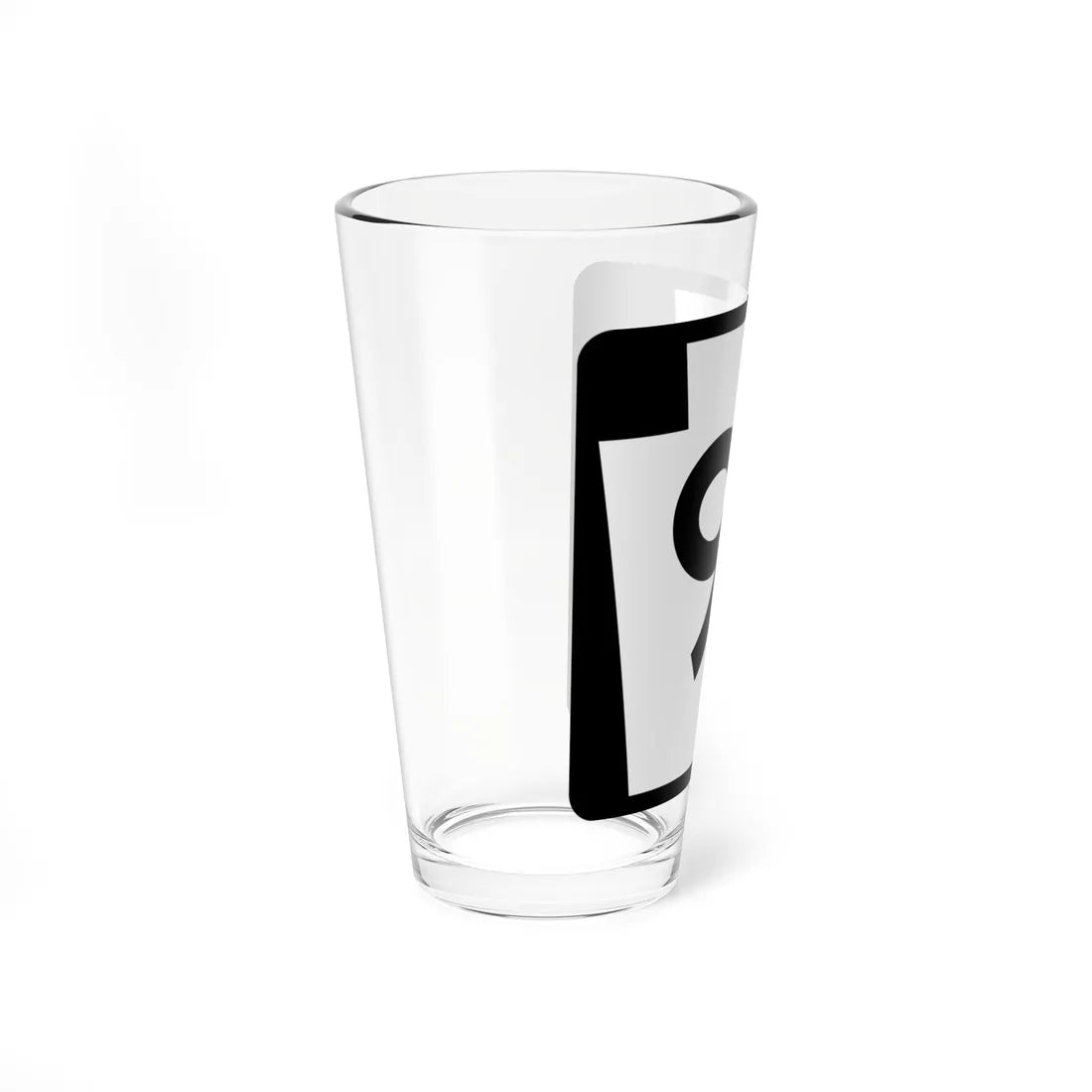 PA-91 (Pennsylvania) (Road Sign) Pint Glass 16oz - Go Mug Yourself