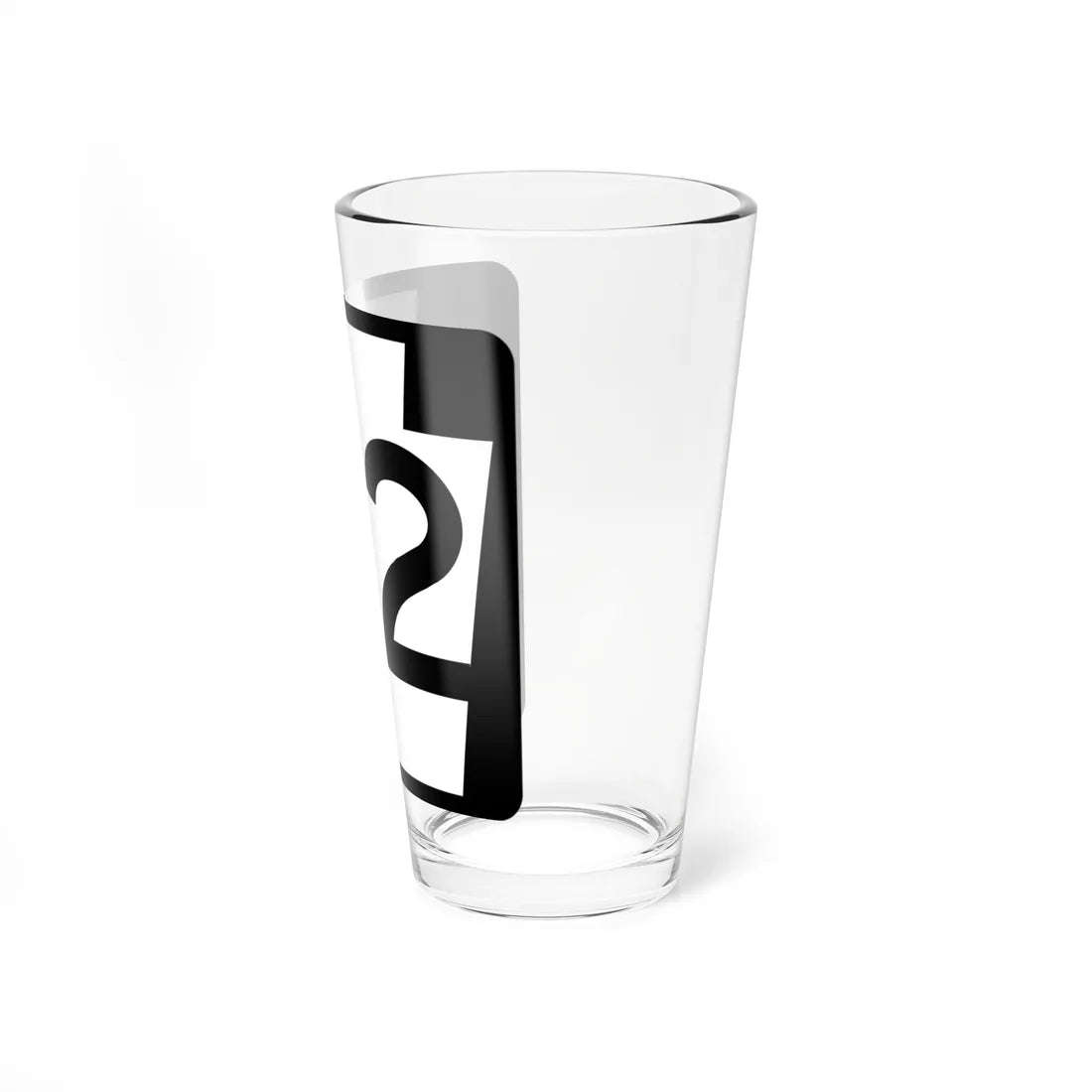 PA-92 (Pennsylvania) (Road Sign) Pint Glass 16oz - Go Mug Yourself