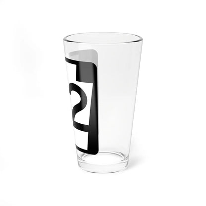 PA-92 (Pennsylvania) (Road Sign) Pint Glass 16oz - Go Mug Yourself
