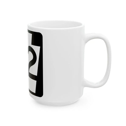PA-92 (Pennsylvania) (Road Sign) White Coffee Mug - Go Mug Yourself