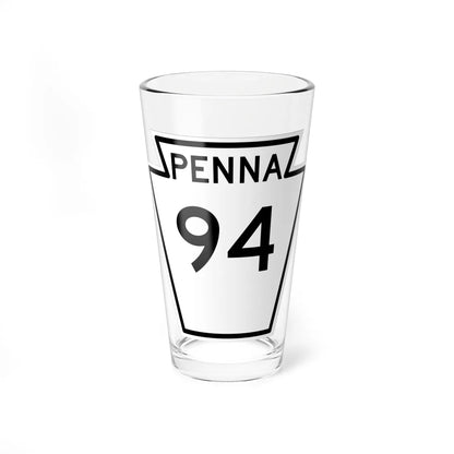 PA-94 1948 (Pennsylvania) (Road Sign) Pint Glass 16oz 16oz - Go Mug Yourself