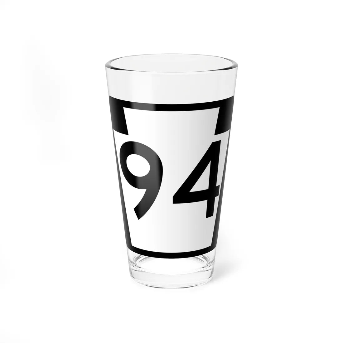 PA-94 (Pennsylvania) (Road Sign) Pint Glass 16oz - Go Mug Yourself