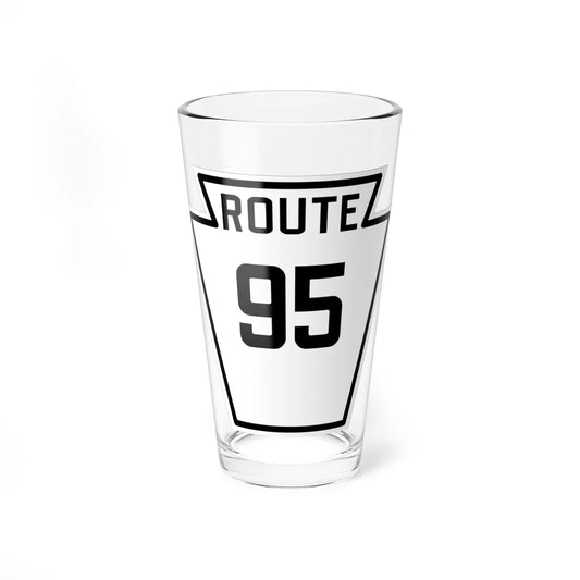 PA-95 1926 (Pennsylvania) (Road Sign) Pint Glass 16oz 16oz - Go Mug Yourself