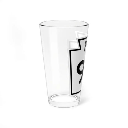 PA-95 1960 (Pennsylvania) (Road Sign) Pint Glass 16oz - Go Mug Yourself