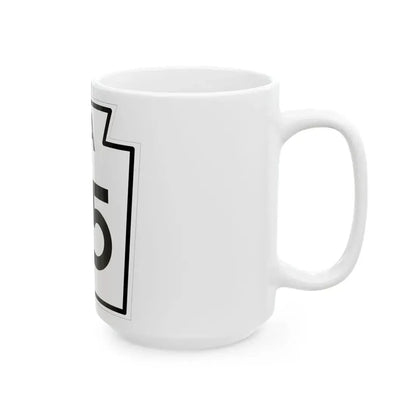 PA-95 1960 (Pennsylvania) (Road Sign) White Coffee Mug - Go Mug Yourself