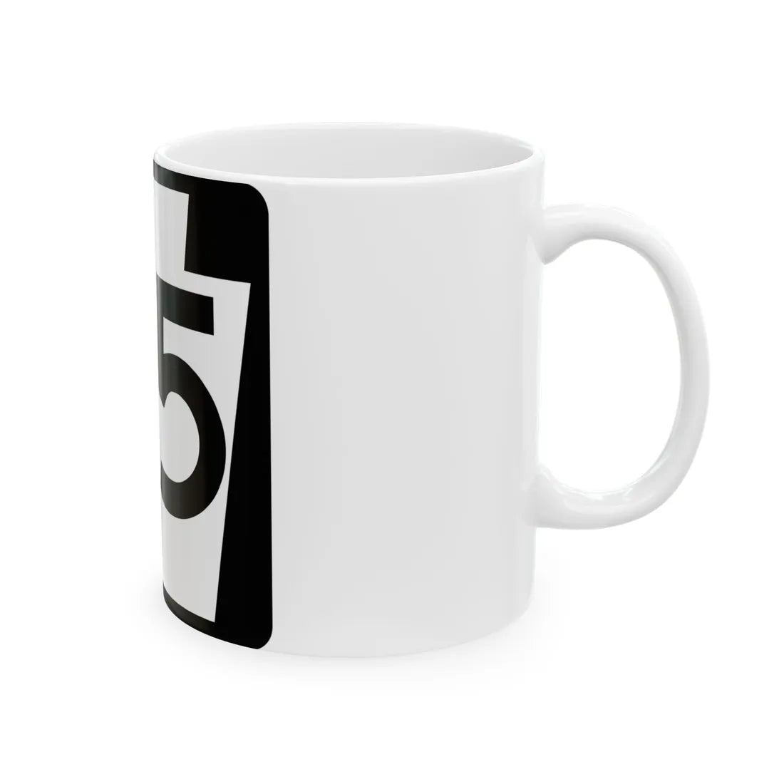 PA-95 (Pennsylvania) (Road Sign) White Coffee Mug - Go Mug Yourself
