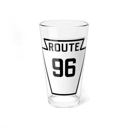 PA-96 1926 (Pennsylvania) (Road Sign) Pint Glass 16oz 16oz - Go Mug Yourself
