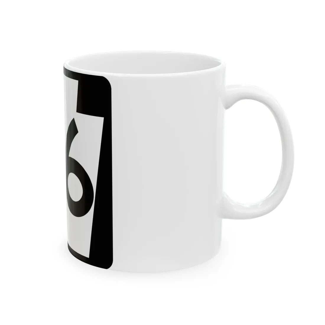 PA-96 (Pennsylvania) (Road Sign) White Coffee Mug - Go Mug Yourself