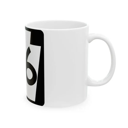 PA-96 (Pennsylvania) (Road Sign) White Coffee Mug - Go Mug Yourself