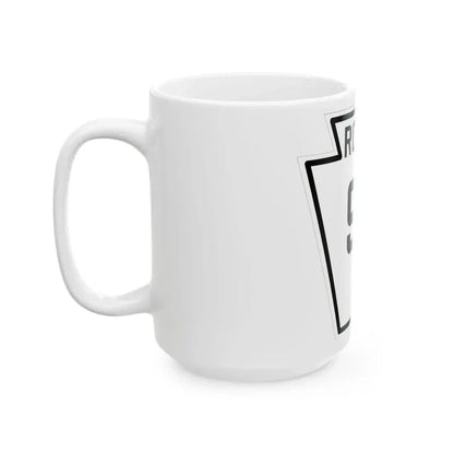 PA-97 1926 (Pennsylvania) (Road Sign) White Coffee Mug - Go Mug Yourself