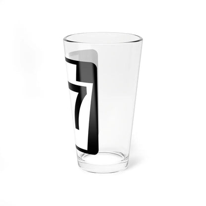 PA-97 (Pennsylvania) (Road Sign) Pint Glass 16oz - Go Mug Yourself