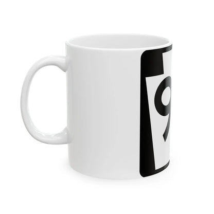 PA-97 (Pennsylvania) (Road Sign) White Coffee Mug - Go Mug Yourself