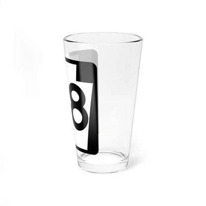 PA-98 (Pennsylvania) (Road Sign) Pint Glass 16oz - Go Mug Yourself