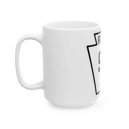PA-99 1926 (Pennsylvania) (Road Sign) White Coffee Mug - Go Mug Yourself
