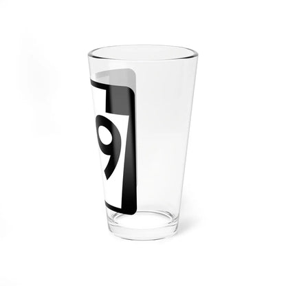 PA-99 (Pennsylvania) (Road Sign) Pint Glass 16oz - Go Mug Yourself