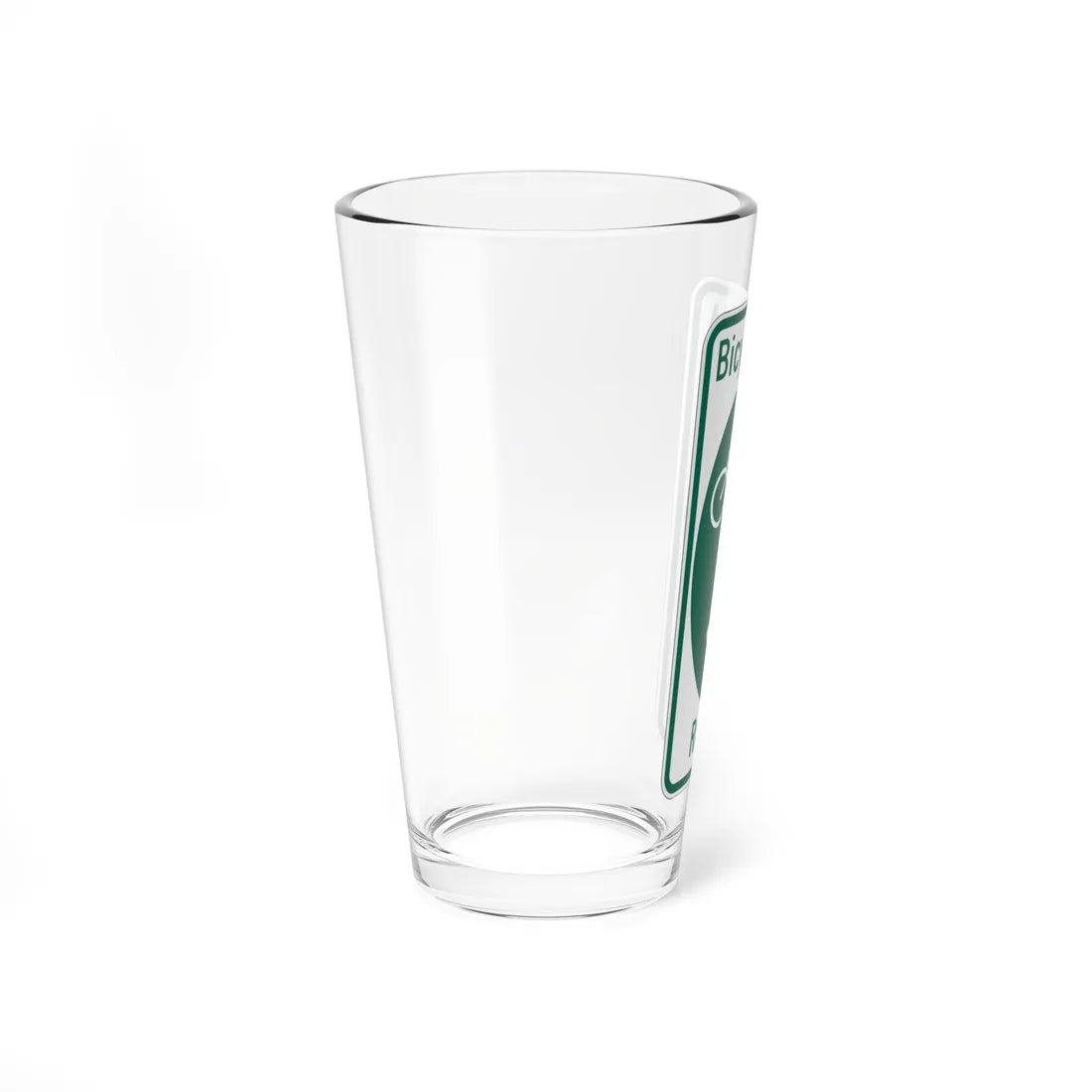 PA Bike Route J (Pennsylvania) (Road Sign) Pint Glass 16oz - Go Mug Yourself
