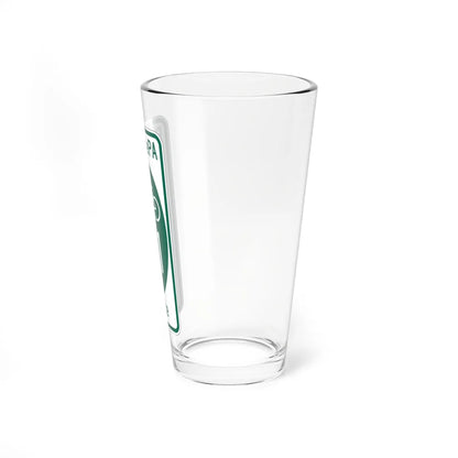 PA Bike Route S1 (Pennsylvania) (Road Sign) Pint Glass 16oz - Go Mug Yourself
