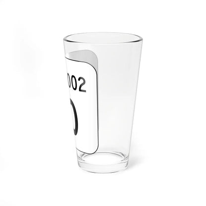 PA QR 1002 (Pennsylvania) (Road Sign) Pint Glass 16oz - Go Mug Yourself