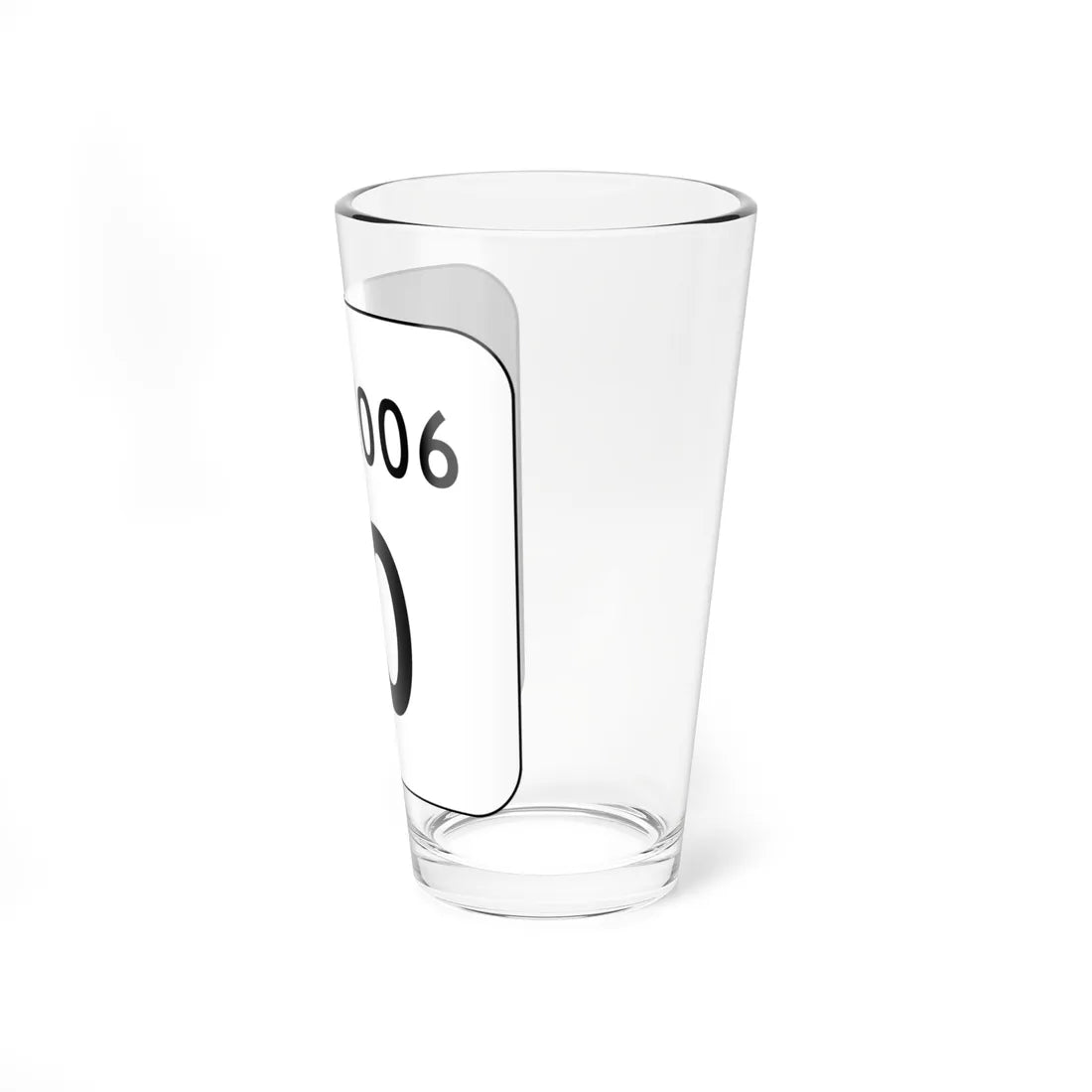 PA QR 1006 (Pennsylvania) (Road Sign) Pint Glass 16oz - Go Mug Yourself