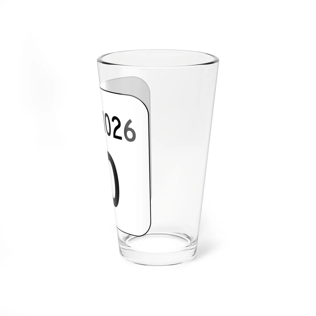 PA QR 1026 (Pennsylvania) (Road Sign) Pint Glass 16oz - Go Mug Yourself