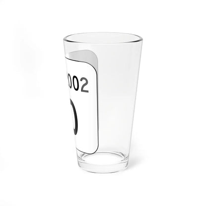 PA QR 2002 (Pennsylvania) (Road Sign) Pint Glass 16oz - Go Mug Yourself