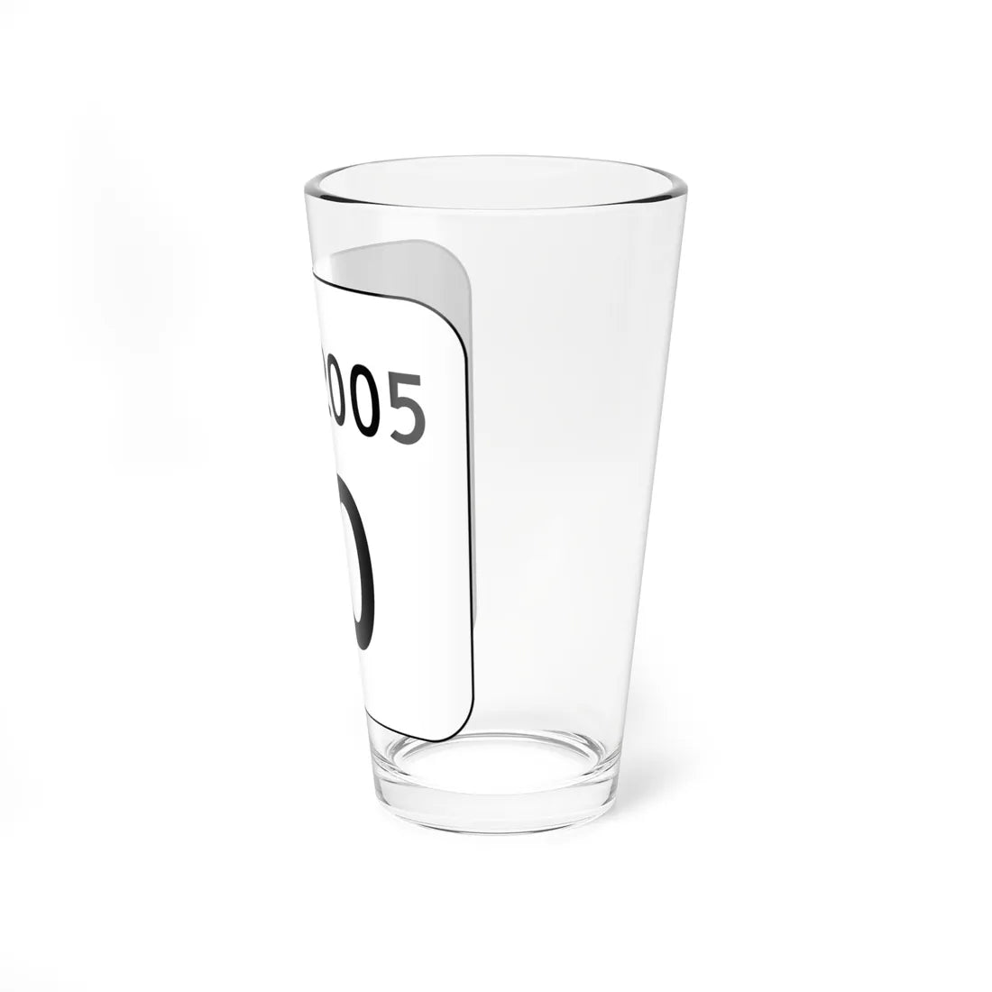 PA QR 2005 (Pennsylvania) (Road Sign) Pint Glass 16oz - Go Mug Yourself