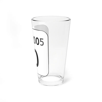 PA QR 2005 (Pennsylvania) (Road Sign) Pint Glass 16oz - Go Mug Yourself