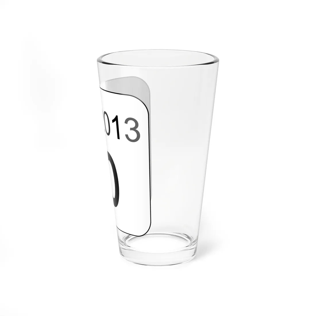 PA QR 2013 (Pennsylvania) (Road Sign) Pint Glass 16oz - Go Mug Yourself