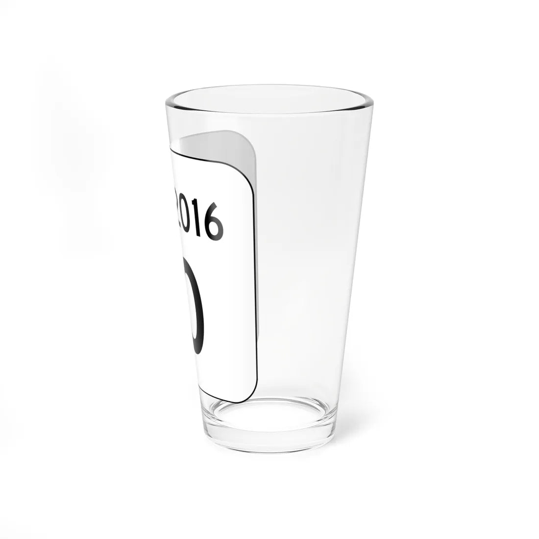 PA QR 2016 (Pennsylvania) (Road Sign) Pint Glass 16oz - Go Mug Yourself