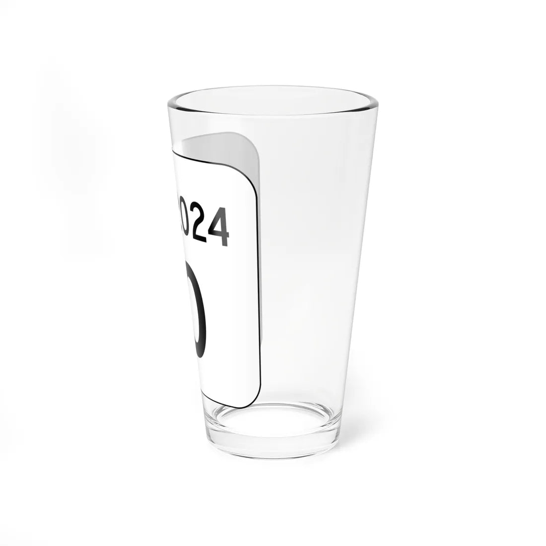 PA QR 2024 (Pennsylvania) (Road Sign) Pint Glass 16oz - Go Mug Yourself