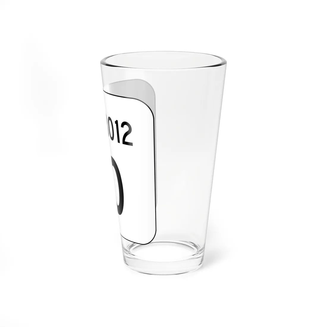 PA QR 3012 (Pennsylvania) (Road Sign) Pint Glass 16oz - Go Mug Yourself
