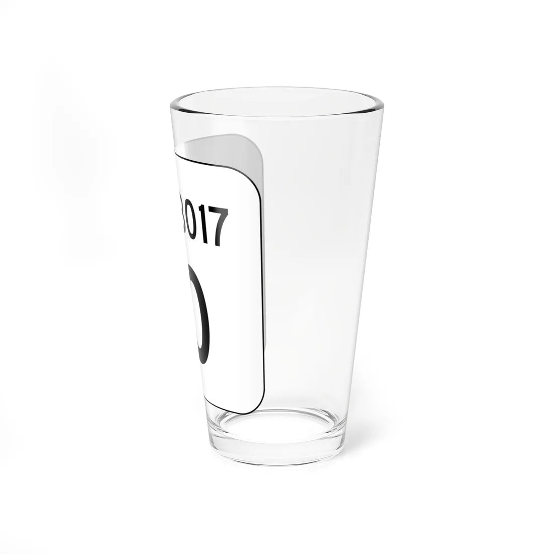 PA QR 3017 (Pennsylvania) (Road Sign) Pint Glass 16oz - Go Mug Yourself