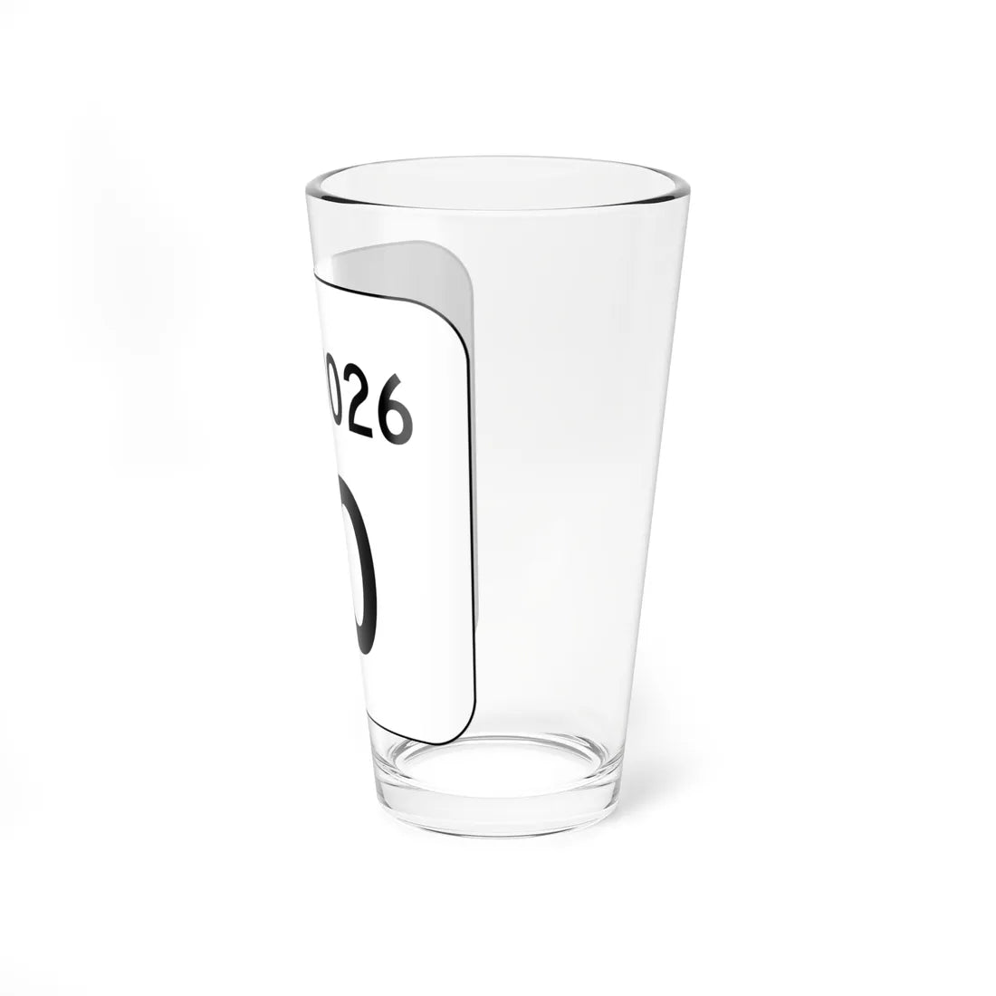 PA QR 3026 (Pennsylvania) (Road Sign) Pint Glass 16oz - Go Mug Yourself