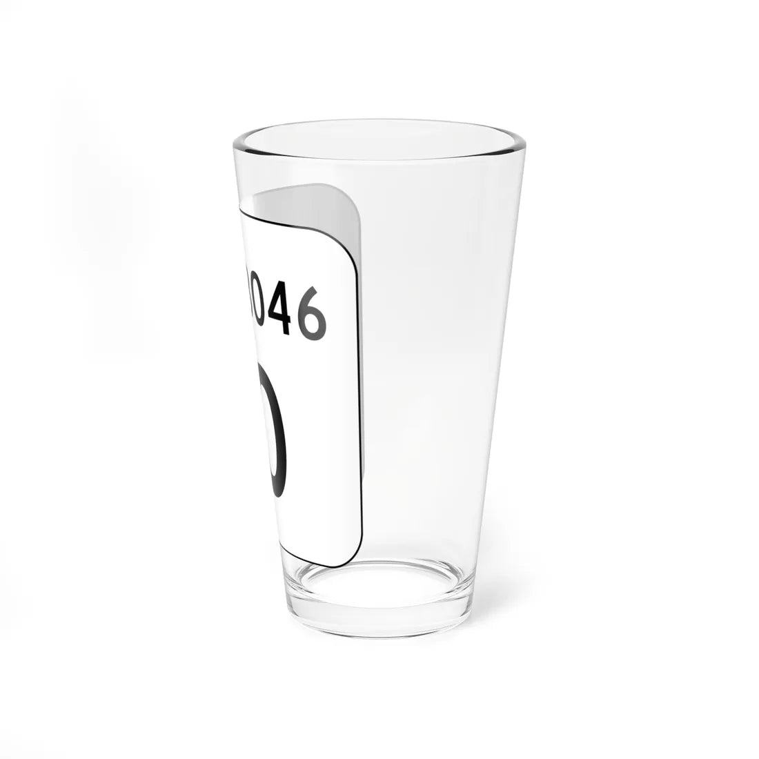 PA QR 3046 (Pennsylvania) (Road Sign) Pint Glass 16oz - Go Mug Yourself