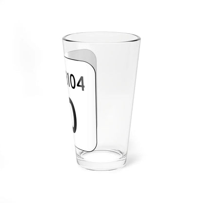 PA QR 3104 (Pennsylvania) (Road Sign) Pint Glass 16oz - Go Mug Yourself
