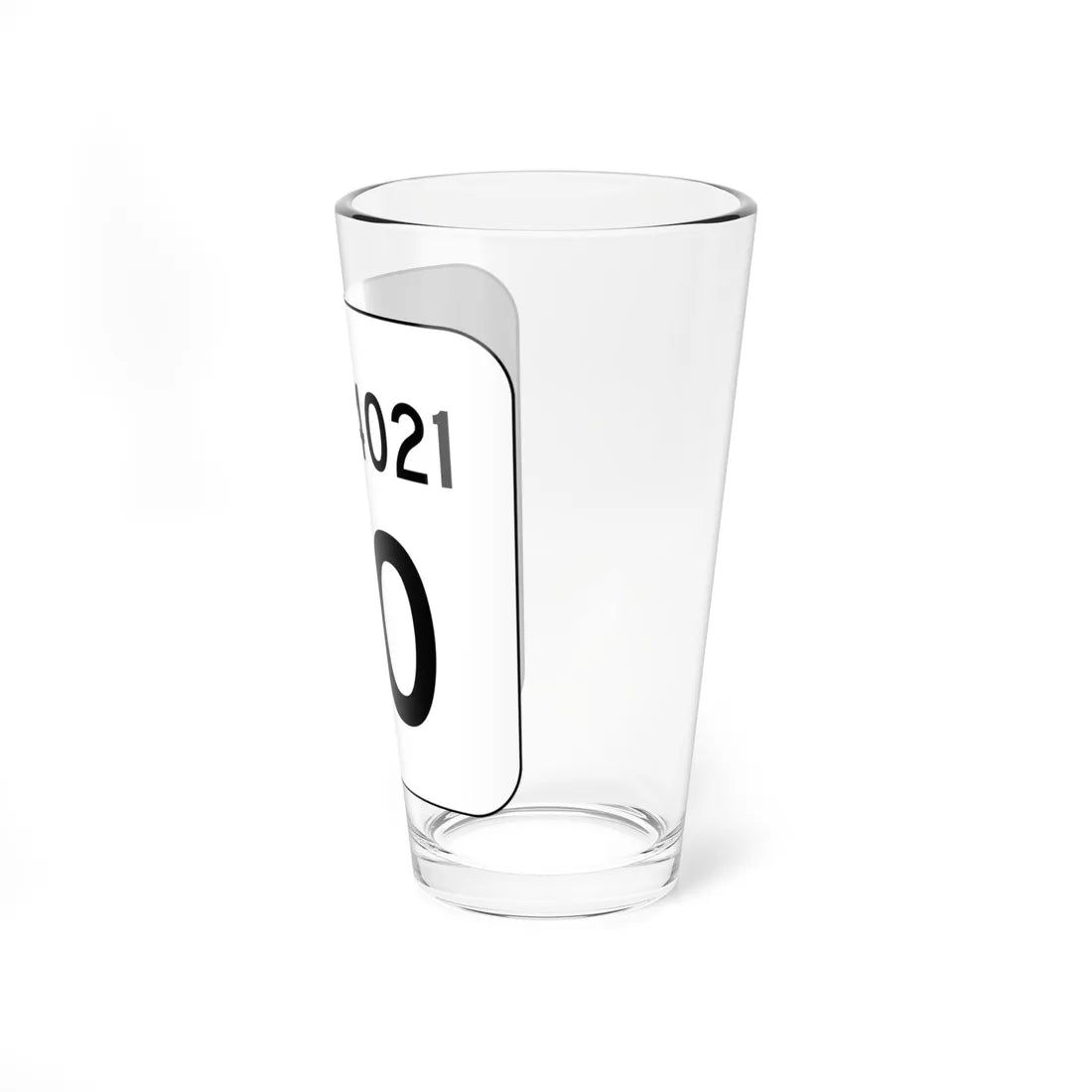 PA QR 4021 (Pennsylvania) (Road Sign) Pint Glass 16oz - Go Mug Yourself