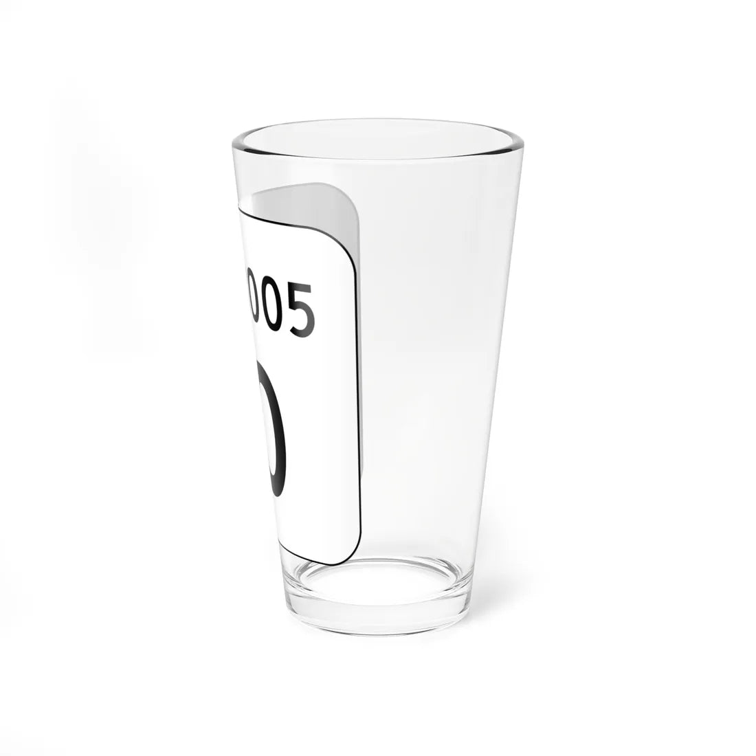 PA QR 8005 (Pennsylvania) (Road Sign) Pint Glass 16oz - Go Mug Yourself