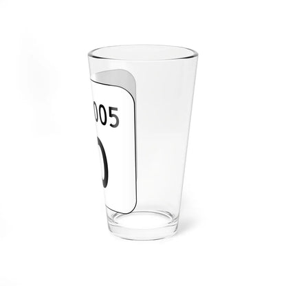 PA QR 8005 (Pennsylvania) (Road Sign) Pint Glass 16oz - Go Mug Yourself