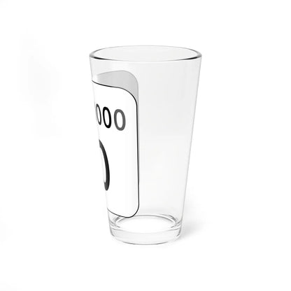PA QR Template (Pennsylvania) (Road Sign) Pint Glass 16oz - Go Mug Yourself