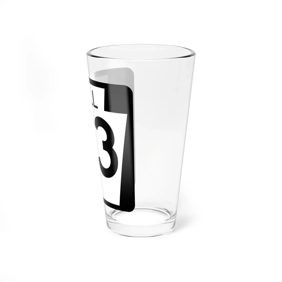 PA-Toll-43 (Pennsylvania) (Road Sign) Pint Glass 16oz - Go Mug Yourself