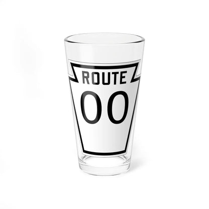 PA-XX 1926 (Pennsylvania) (Road Sign) Pint Glass 16oz - Go Mug Yourself