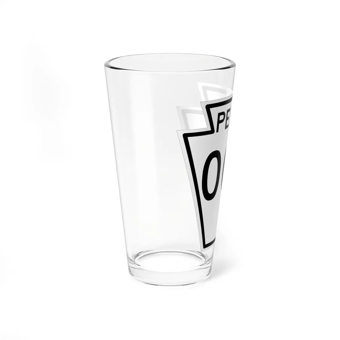 PA-XX 1948 (Pennsylvania) (Road Sign) Pint Glass 16oz - Go Mug Yourself