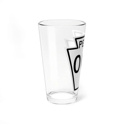 PA-XX 1948 (Pennsylvania) (Road Sign) Pint Glass 16oz - Go Mug Yourself