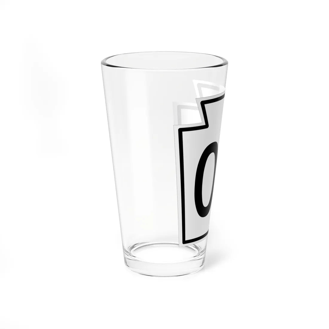 PA-XX 1962 (Pennsylvania) (Road Sign) Pint Glass 16oz - Go Mug Yourself
