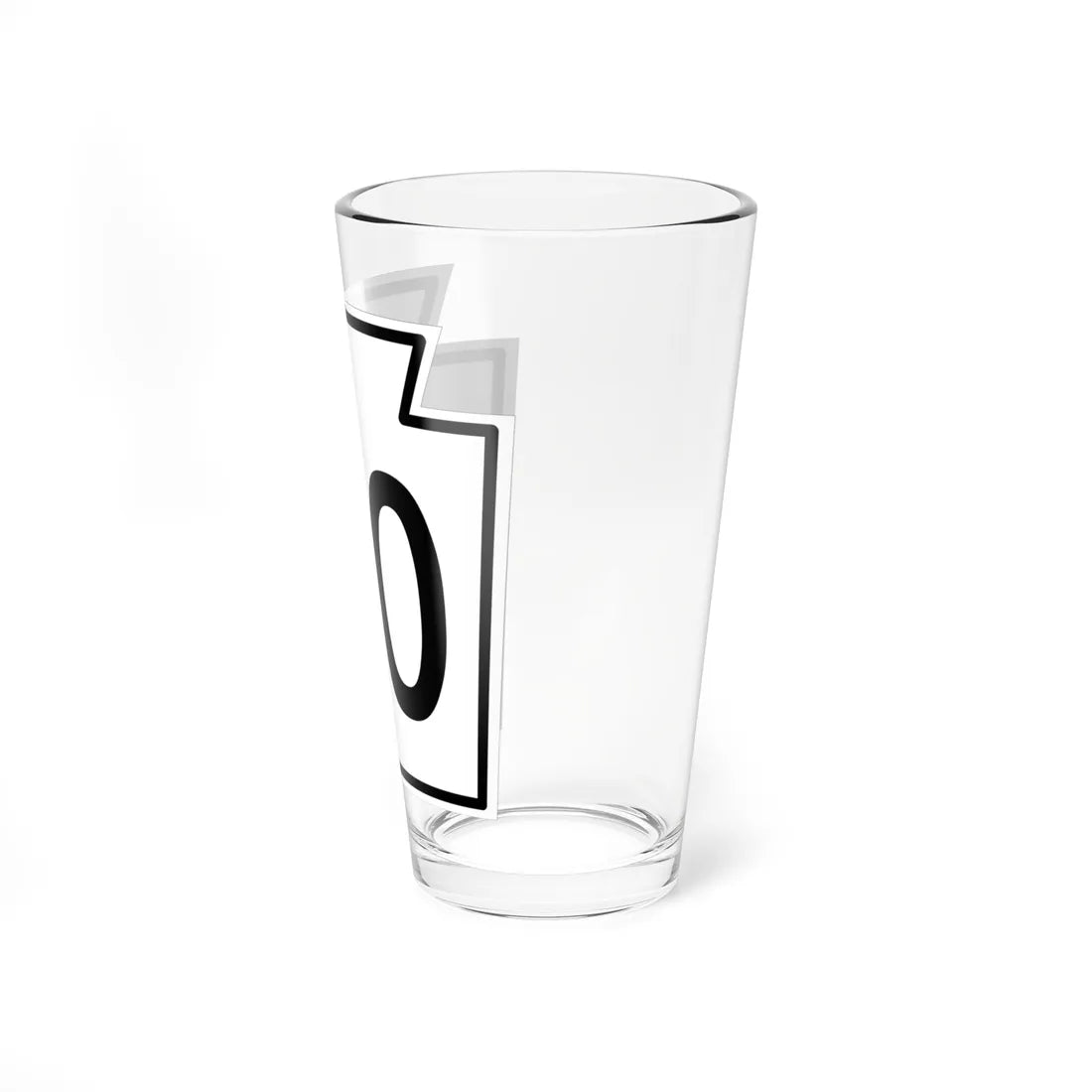 PA-XX 1962 (Pennsylvania) (Road Sign) Pint Glass 16oz - Go Mug Yourself