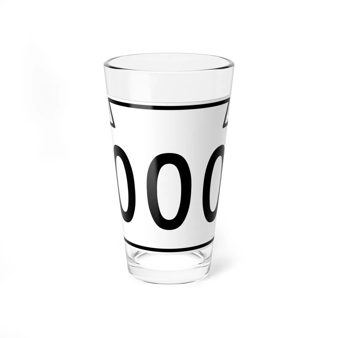 PA-XXX 1962 (Pennsylvania) (Road Sign) Pint Glass 16oz 16oz - Go Mug Yourself