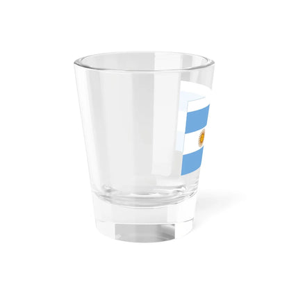 Pabellón naval estado Buenos Ayres (Argentina) Shot Glass 1.5oz - Go Mug Yourself