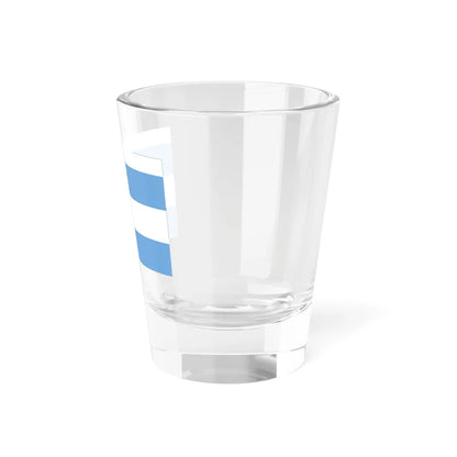 Pabellón naval estado Buenos Ayres (Argentina) Shot Glass 1.5oz - Go Mug Yourself