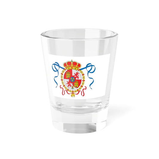 Pabellon sencillo de la Armada de Espana 1701 1785 (Spain) Shot Glass 1.5oz 1.5oz - Go Mug Yourself
