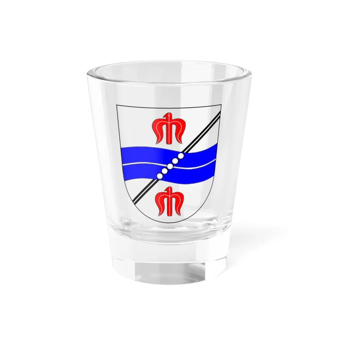 Pabradesherbas (Lithuania) (Coat of Arms) Shot Glass 1.5oz - Go Mug Yourself